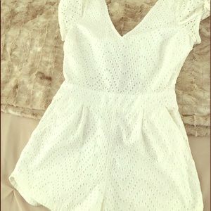 White Express romper!